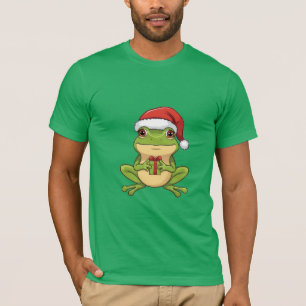 Schattige Kerstkikker met Sinterklaashoed die een T-shirt
