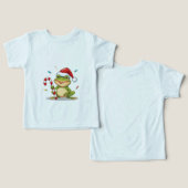 Schattige Kerstkikker Met Suikerriet - Grappige Fe (Ontwerp Voorkant & Achterkant)
