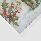 Schattige kerstkleven tissuepapier (Detail)