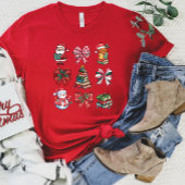 Schattige kerstleesboek T-shirt