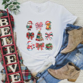 Schattige kerstleesboek T-shirt