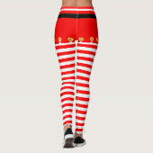Schattige kerstleggings leggings (Achterkant)
