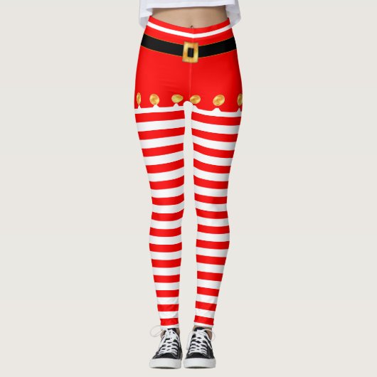 Schattige kerstleggings leggings (Voorkant)