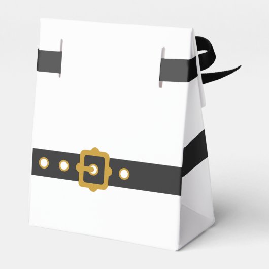 Schattige Kerstman Baby Vakantie Baby Shower Bedankdoosjes (Achterkant)