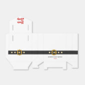 Schattige Kerstman Baby Vakantie Baby Shower Bedankdoosjes (Uitgevouwen)