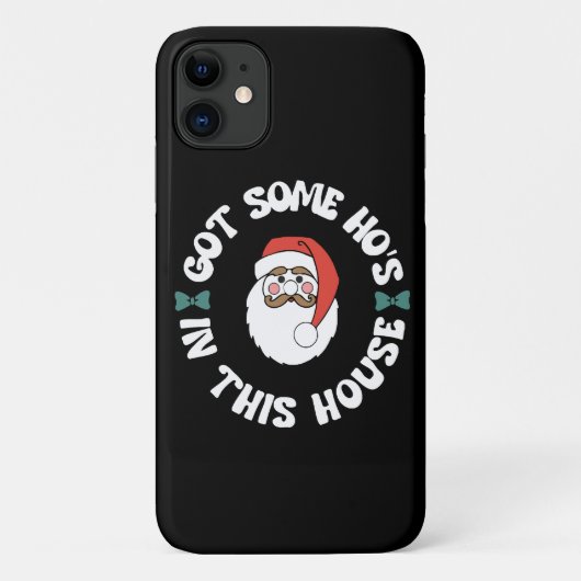 Schattige Kerstman Case-Mate iPhone Case (Achterkant)