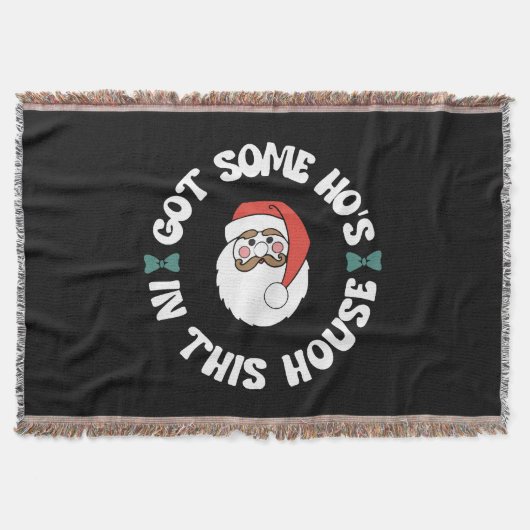 Schattige Kerstman Deken (Voorkant)
