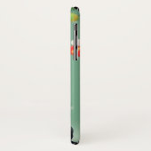 Schattige kerstman hond Case-Mate iPhone case (Achterkant/links)