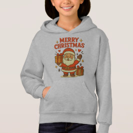 Schattige Kerstman Kerst Kunst –  Prettig Kerstfee