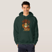 Schattige Kerstman Kerst Kunst –  Prettig Kerstfee Hoodie (Voorkant volledig)