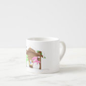 Schattige Kerstman Kribbe Espresso Kop (Voorkant rechts)