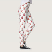 Schattige kerstman leggings (Rechts)