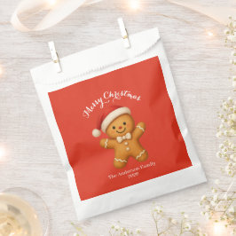 Schattige kerstman met kerstmuts - bedankzakje
