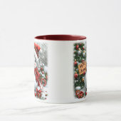 Schattige kerstman mok (Midden)