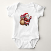 Schattige kerstman romper (Voorkant)