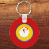 Schattige Kerstman Sleutelhanger (Voorkant)