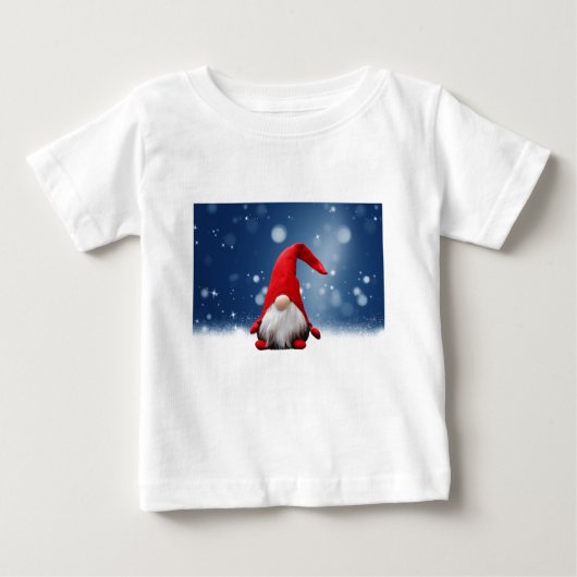 Schattige Kerstman Sneeuwsterren (Voorkant)
