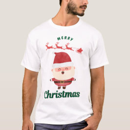 Schattige Kerstman T-shirt
