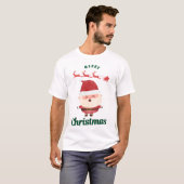 Schattige Kerstman T-shirt (Voorkant volledig)