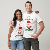 Schattige Kerstman T-shirt (Unisex)
