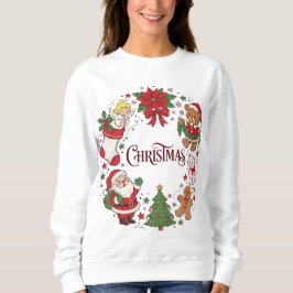 Schattige Kerstman, Teddy & Kerst Iconen Trui