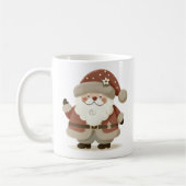 Schattige Kerstman & Tekenen Kerstmis Koffiemok (Links)