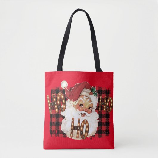 Schattige Kerstman Tote Bag (Voorkant)
