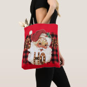 Schattige Kerstman Tote Bag (Dichtbij)