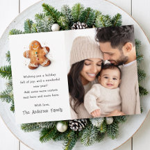 Schattige kerstman van chocoladebrood Merry Christ