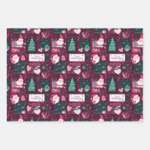 Schattige kerstmanpatroon