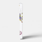 Schattige Kerstmis, Elegante en Fantasievolle Glas Case-Mate iPhone Case (Achterkant / Links)