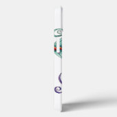 Schattige Kerstmis, Elegante en Prachtige Glas Orn Case-Mate iPhone Case (Achterkant / Rechts)