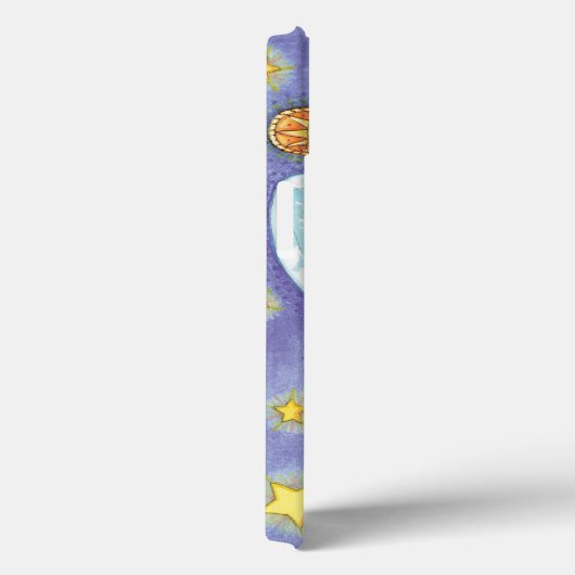 Schattige Kerstmis, Engelachtige Muzikant Speelt H Case-Mate iPhone Case (Achterkant / Rechts)