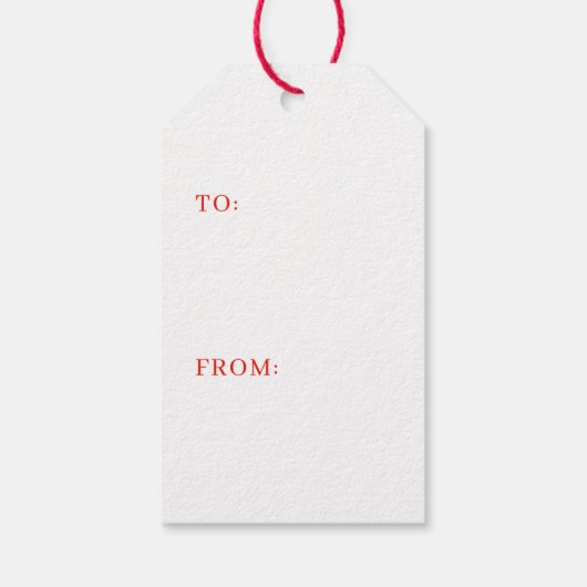 Schattige Kerstmis Gnome Gepersonaliseerd Cadeaulabel (Achterkant)