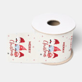 Schattige Kerstmis Grosgrain Lint (Spoel)