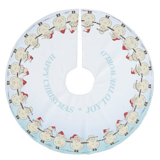 Schattige kerstmis kerstboom rok (Voorkant)