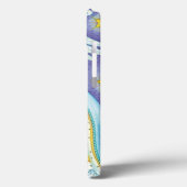 Schattige Kerstmis, muzikant Engel die op haar hoo Case-Mate iPhone Case (Achterkant / Links)
