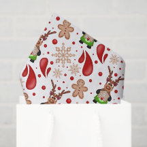 Schattige Kerstmis Rode Kerst Reindeer