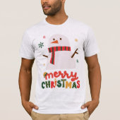 Schattige Kerstmis T-shirt (Voorkant)