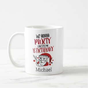 Schattige Kerstmis Uitspraak Kerstman Gepersonalis Koffiemok
