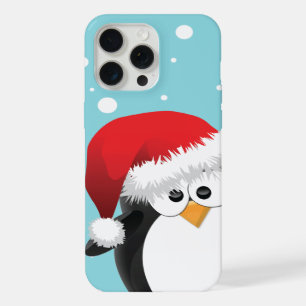 Schattige Kerstmispinguïn iPhone 15 Pro Max Case