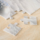 Schattige kerstmuis legpuzzel (Zijkant)