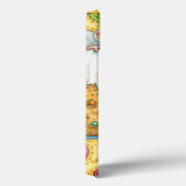 Schattige Kerstmuizen die een Fruitcake Dessert dr Case-Mate iPhone Case (Achterkant / Rechts)