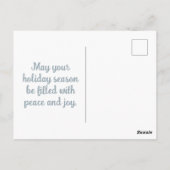Schattige Kerstmuizen en Boom Briefkaart (Achterkant)