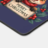 Schattige Kerstrendier met Holly en Teken Bureaumat (Hoek)