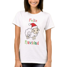 Schattige Kerstschaap – Feliz Navidad