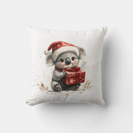 Schattige Kerstserie Baby Koala Kussen