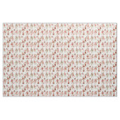 Schattige kerstsok-basisverbinding stof (Fat Quarter)