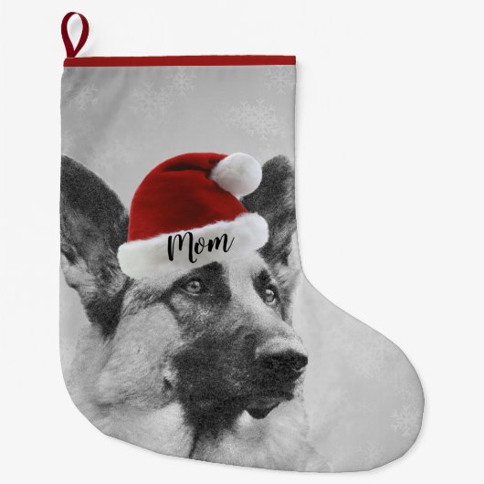 Schattige kerststaart van Shepherd Grote Kerstsok (Voorkant)