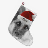 Schattige kerststaart van Shepherd Grote Kerstsok (Voorkant (Hangend))